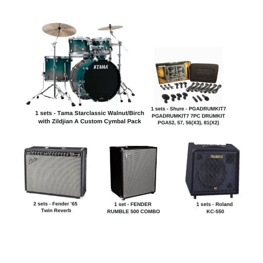 Band Gear - Ten Year - Set